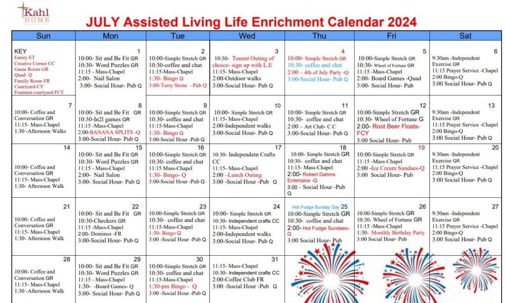 Senior Living Resources for Older Adults Davenport IA|Kahl Home